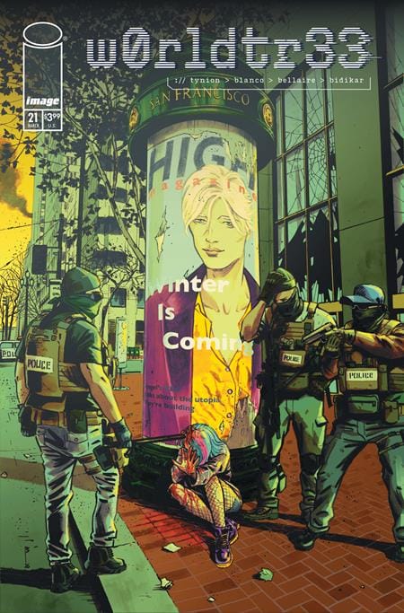 Image Comics NEW THIS WEEK W0RLDTR33 #21 CVR A FERNANDO BLANCO (MR) (VF/NM)