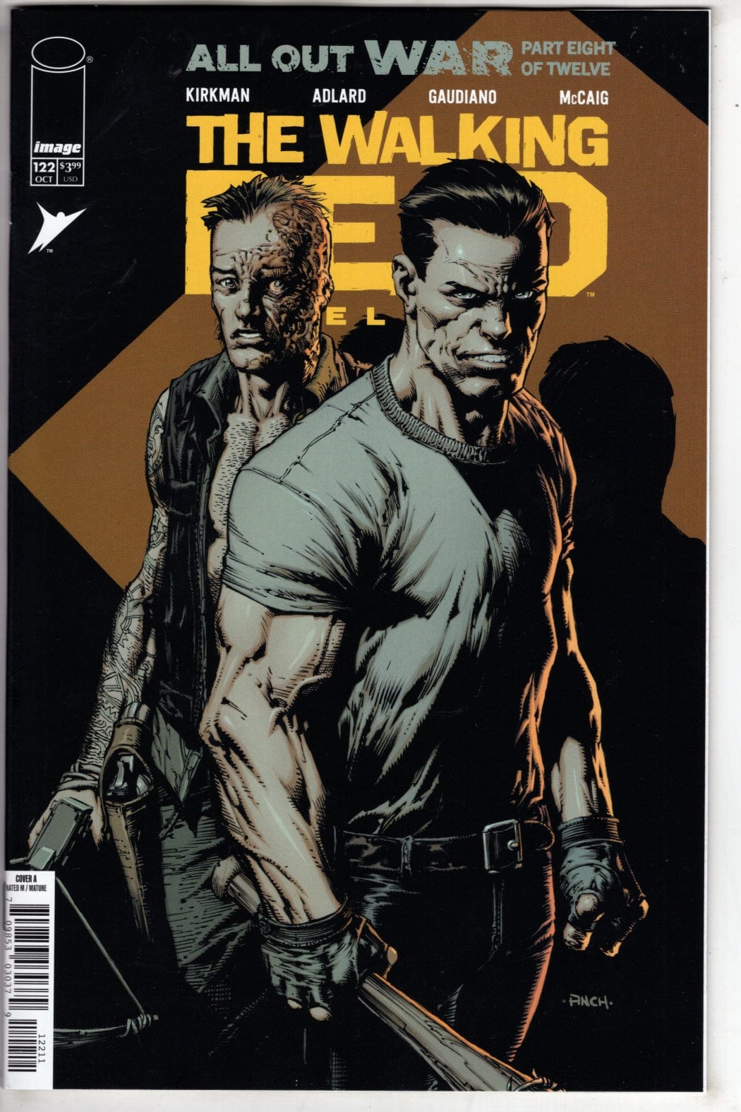 Image Comics NEW THIS WEEK WALKING DEAD DELUXE #122 CVR A DAVID FINCH & DAVE MCCAIG (MR)