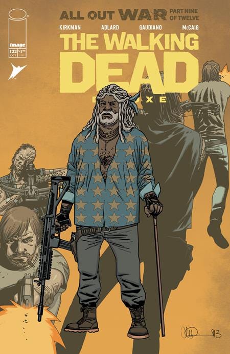 Image Comics NEW THIS WEEK WALKING DEAD DELUXE #123 CVR B CHARLIE ADLARD & DAVE MCCAIG VAR (MR)