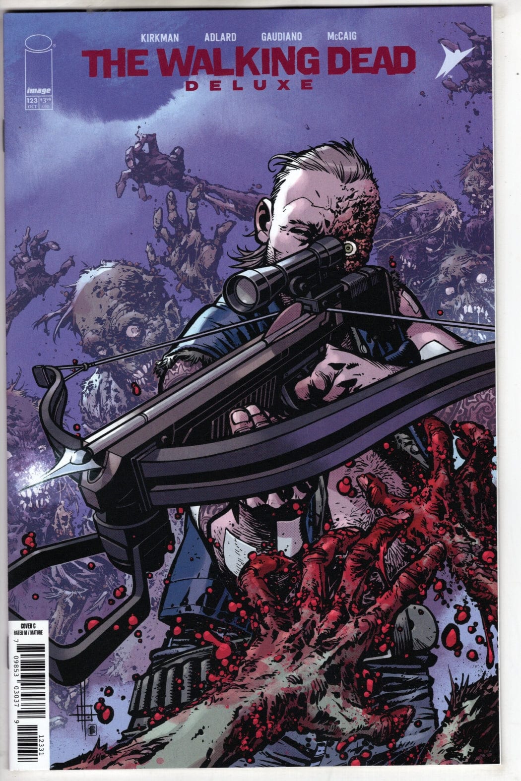 Image Comics NEW THIS WEEK WALKING DEAD DELUXE #123 CVR C ZACH HOWARD & NELSON DANIEL CONNECTING VAR (MR)