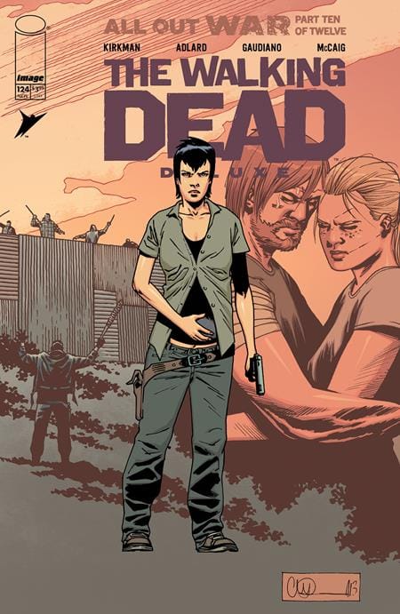 Image Comics NEW THIS WEEK WALKING DEAD DELUXE #124 CVR B CHARLIE ADLARD & DAVE MCCAIG VAR (MR)