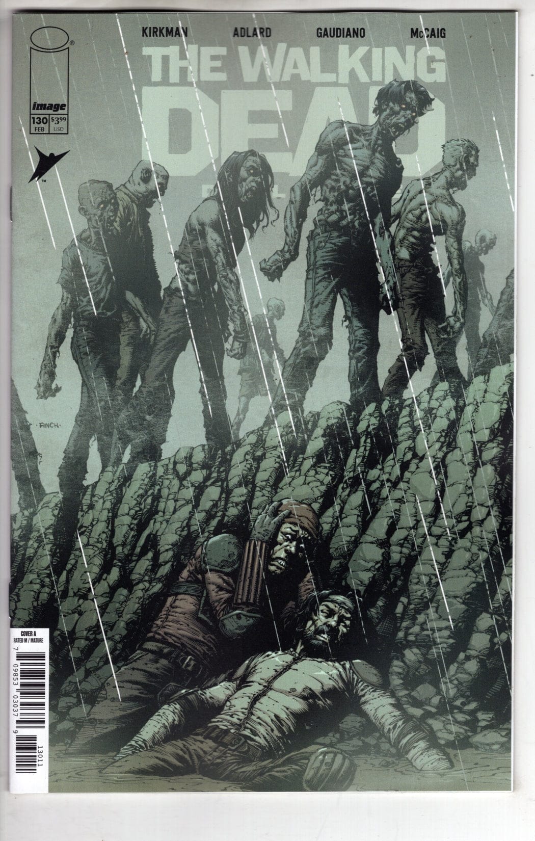 Image Comics NEW THIS WEEK WALKING DEAD DELUXE #130 CVR A DAVID FINCH & DAVE MCCAIG (MR) (VF/NM)