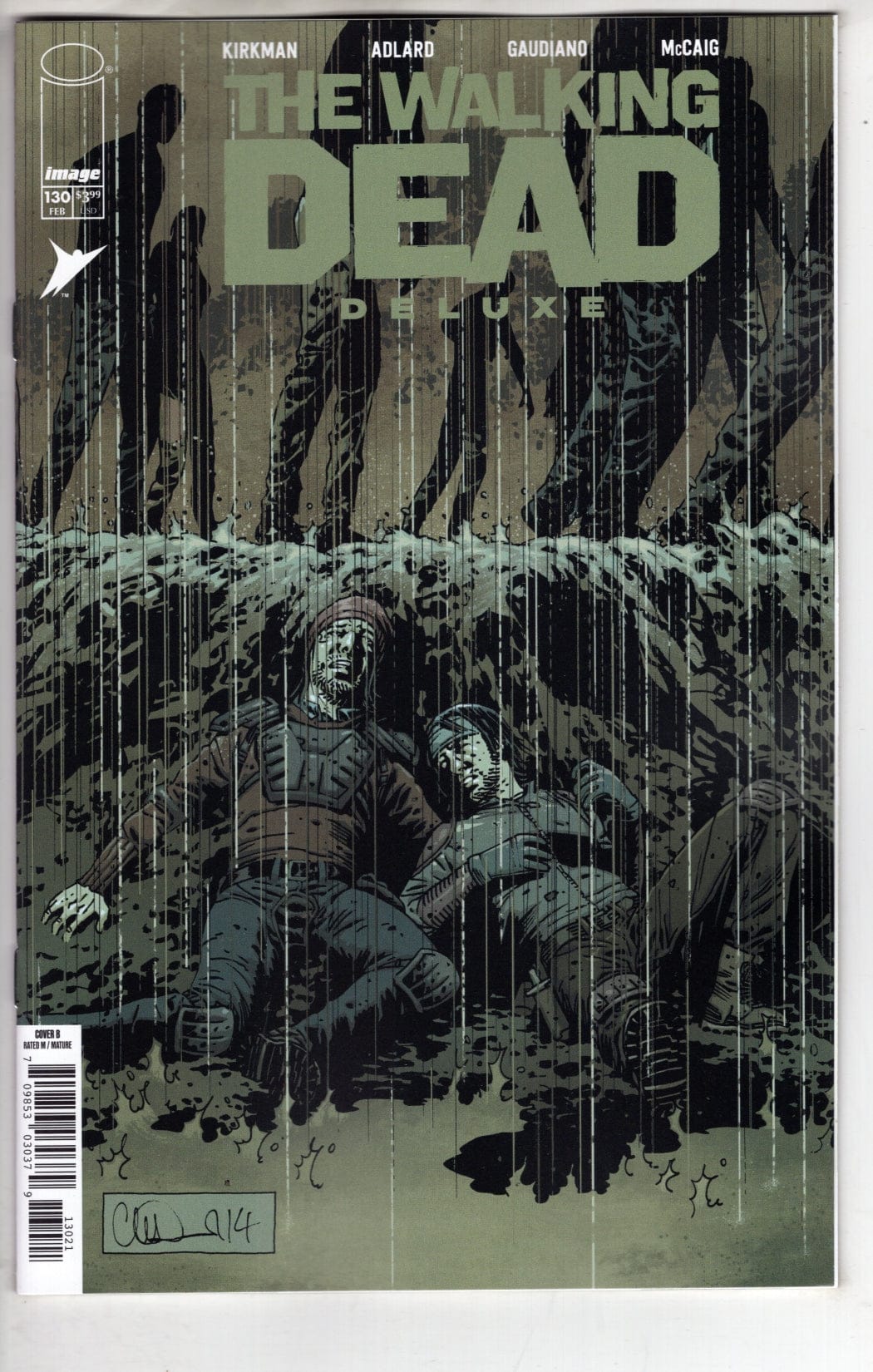 Image Comics NEW THIS WEEK WALKING DEAD DELUXE #130 CVR B  (VF/NM)