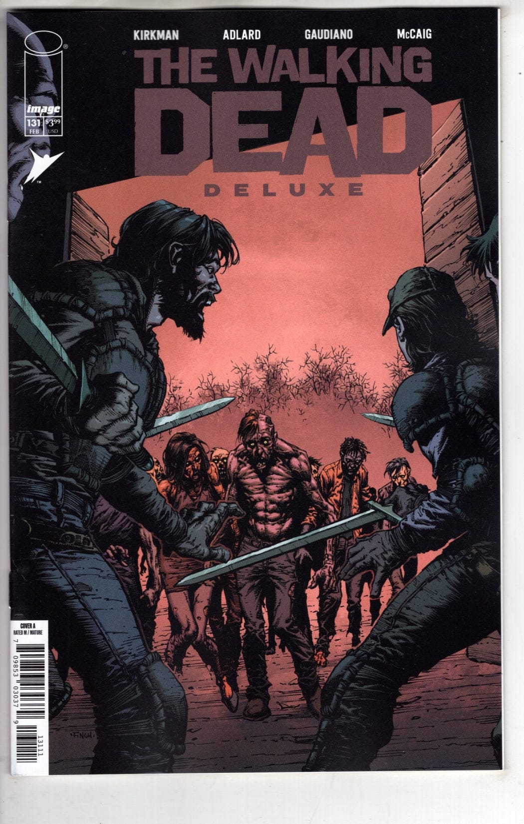 Image Comics NEW THIS WEEK WALKING DEAD DELUXE #131 CVR A DAVID FINCH & DAVE MCCAIG (MR) (VF/NM)