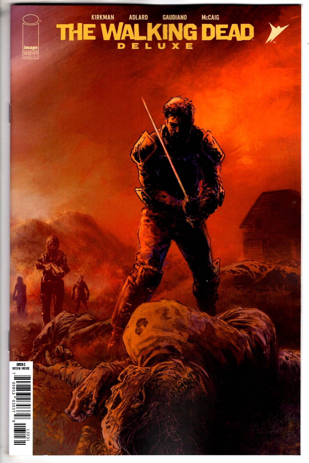 Image Comics NEW THIS WEEK WALKING DEAD DELUXE #132 CVR C  (VF/NM)