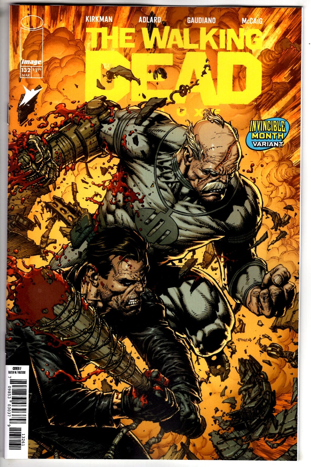 Image Comics NEW THIS WEEK WALKING DEAD DELUXE #132 CVR F (VF/NM)