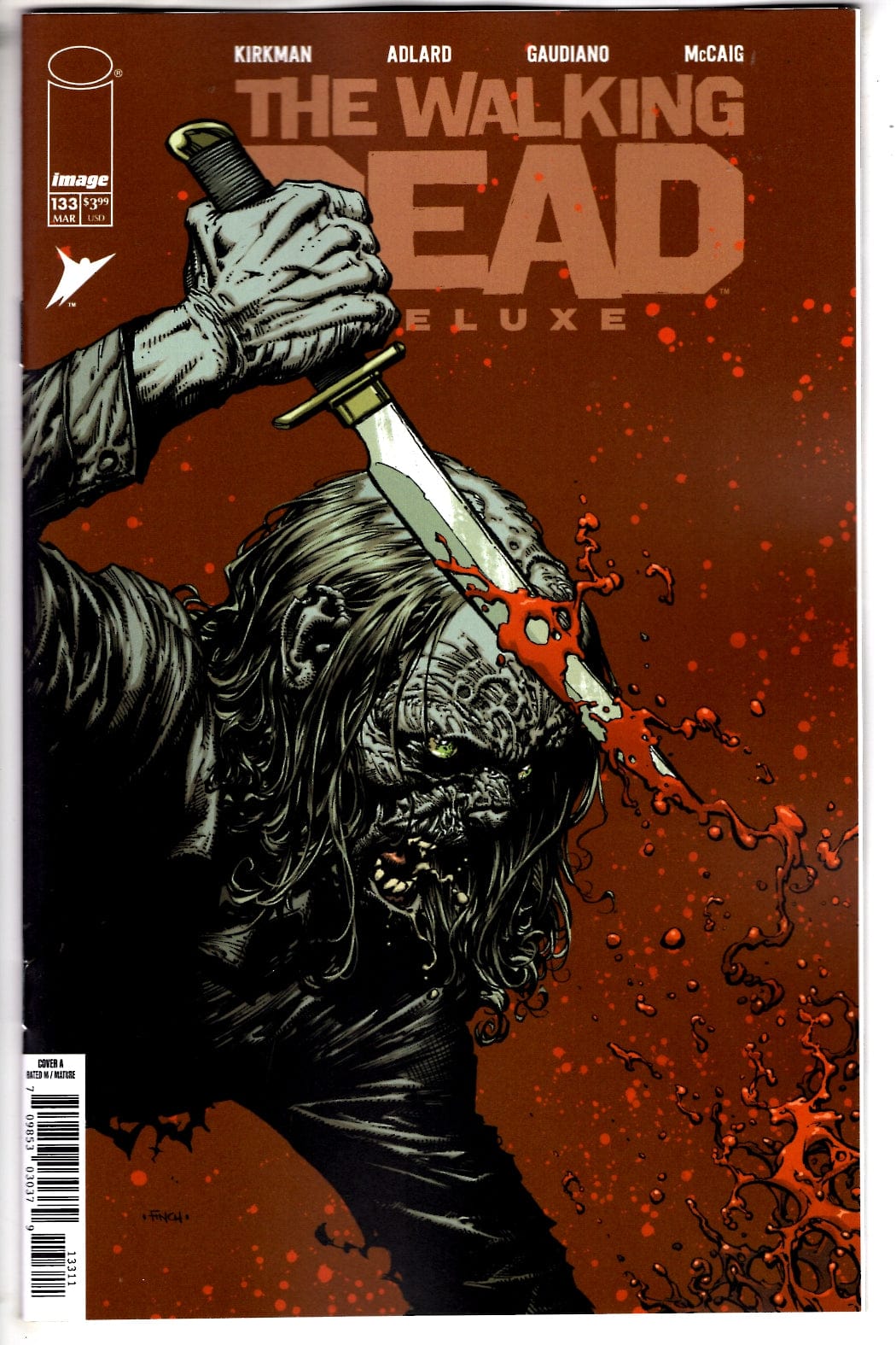 Image Comics NEW THIS WEEK WALKING DEAD DELUXE #133 CVR A (MR) (VF/NM)