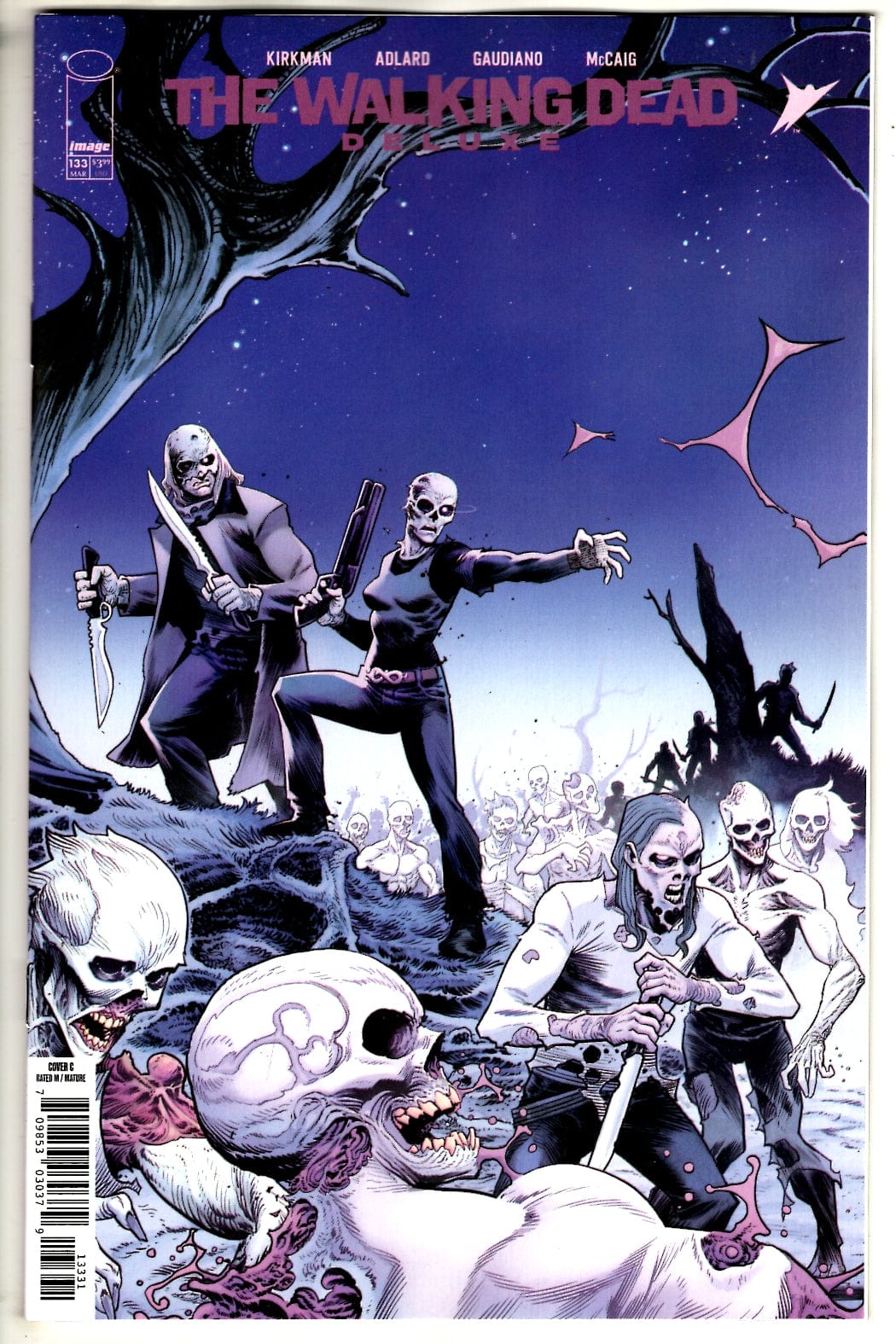 Image Comics NEW THIS WEEK WALKING DEAD DELUXE #133 CVR C CLIFF RATHBURN VAR (MR) (VF/NM)