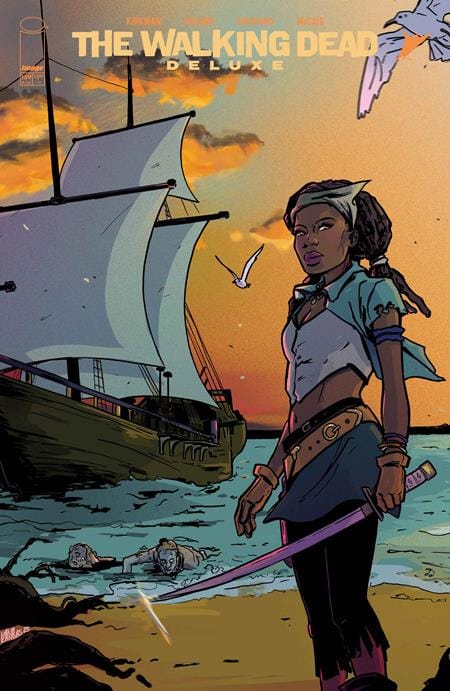 Image Comics NEW THIS WEEK WALKING DEAD DELUXE #139 CVR C LIANA KANGAS CONNECTING VAR (MR) (VF/NM)