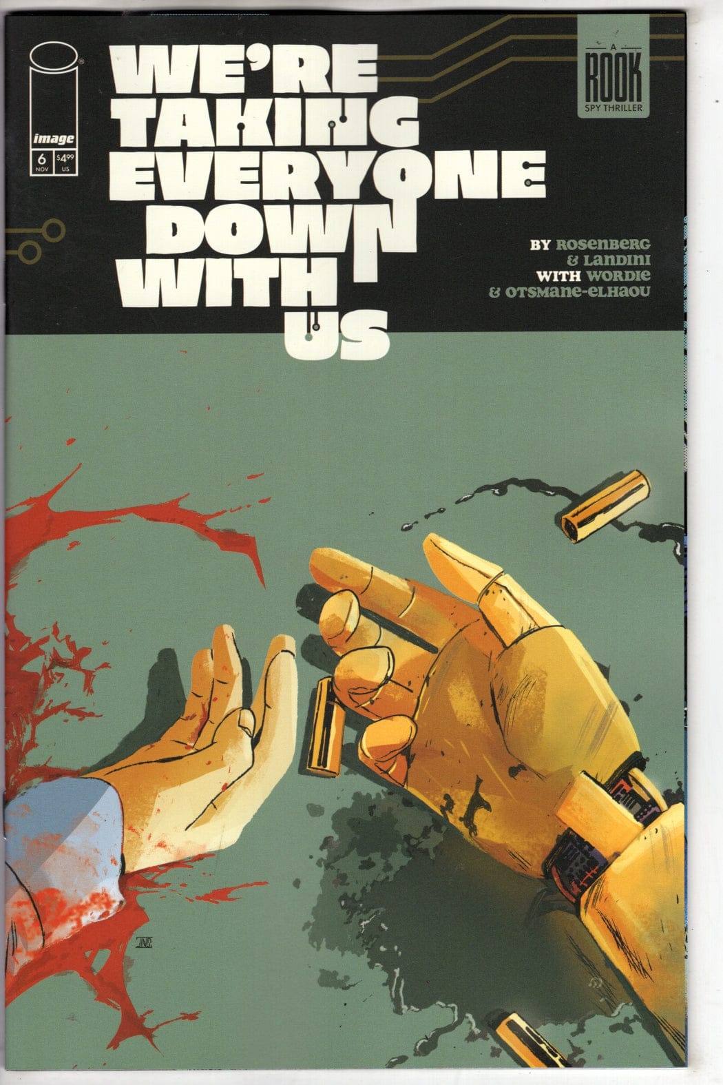 Image Comics NEW THIS WEEK WERE TAKING EVERYONE DOWN WITH US #6 CVR A VF/NM]