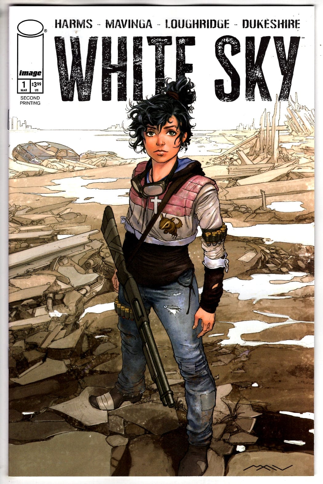 Image Comics NEW THIS WEEK WHITE SKY #1 2ND PTG (MR) (VF/NM)