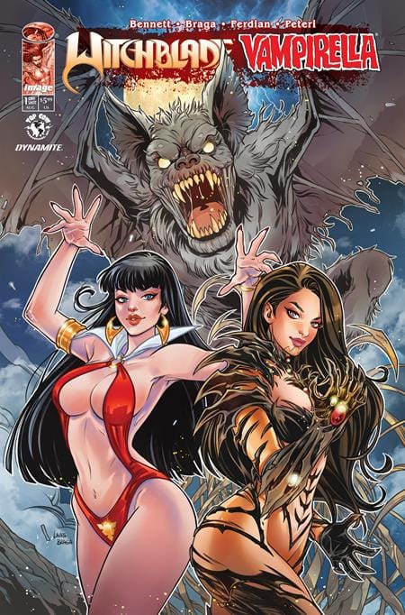 Image Comics NEW THIS WEEK WITCHBLADE VAMPIRELLA #1 (ONE SHOT) CVR A LAURA BRAGA (VF/NM)