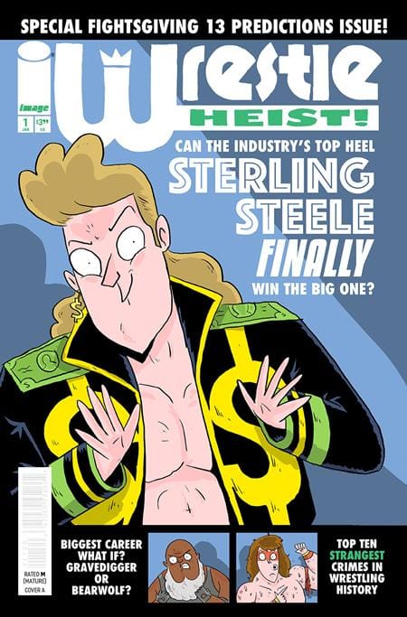 Image Comics NEW THIS WEEK WRESTLE HEIST #1 (OF 5) CVR A KYLE STARKS