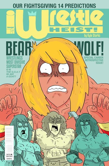 Image Comics NEW THIS WEEK WRESTLE HEIST #4 (MR) (VF/NM)