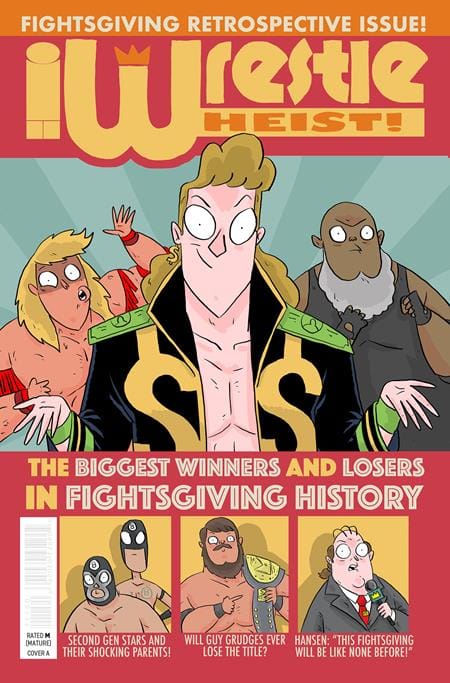 Image Comics NEW THIS WEEK WRESTLE HEIST #5 (OF 5) (MR) (VF/NM)