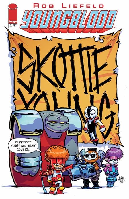 Image Comics NEW THIS WEEK YOUNGBLOOD #1 (2025) CVR C SKOTTIE YOUNG VAR [VF/NM]