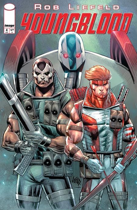 Image Comics NEW THIS WEEK YOUNGBLOOD #4 (2025) CVR B ROB LIEFELD VAR (VF/NM)