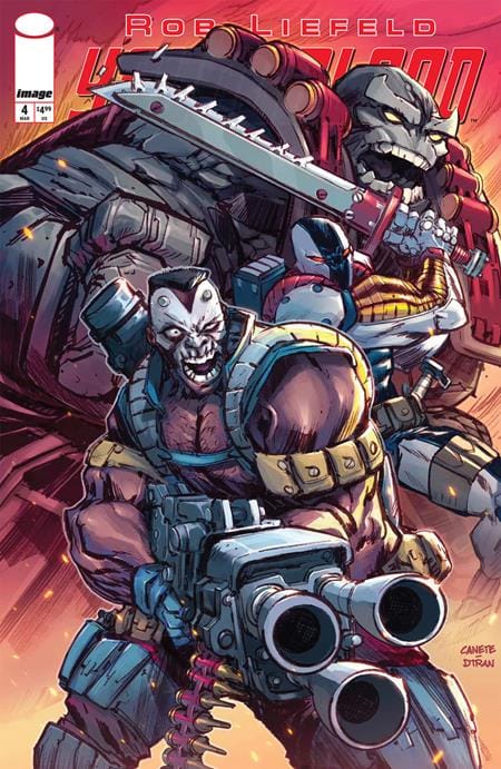 Image Comics NEW THIS WEEK YOUNGBLOOD #4 (2025) CVR C ERIC CANETE VAR (VF/NM)
