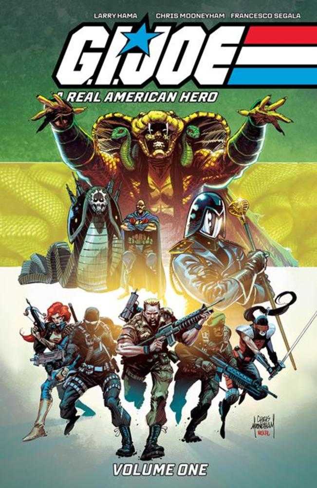 Image Comics TRADE G.I. Joe A Real American Hero TPB Volume 01 Direct Market Exclusive Chris Mooneyham Cover