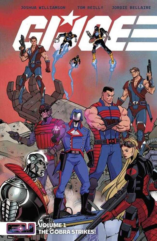 Image Comics TRADE G.I. Joe TPB Volume 01 The Cobra Strikes Direct Market Exclusive Tom Reilly Red Cover