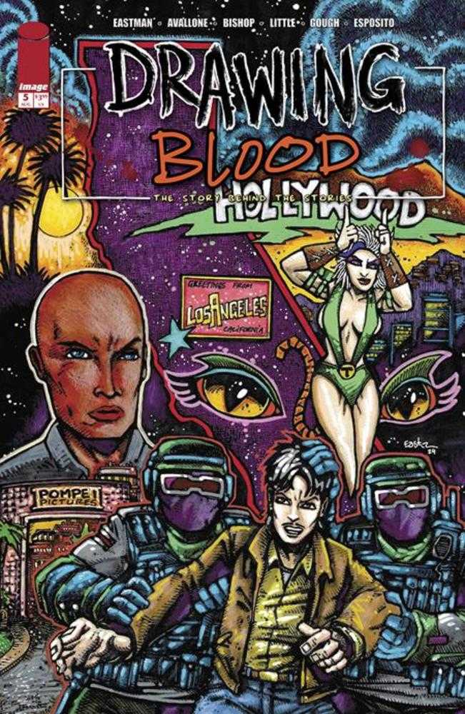 IMAGE Drawing Blood #5 (Of 12) Cover A Kevin Eastman