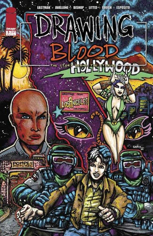 IMAGE Drawing Blood #5 (Of 12) Cover A Kevin Eastman