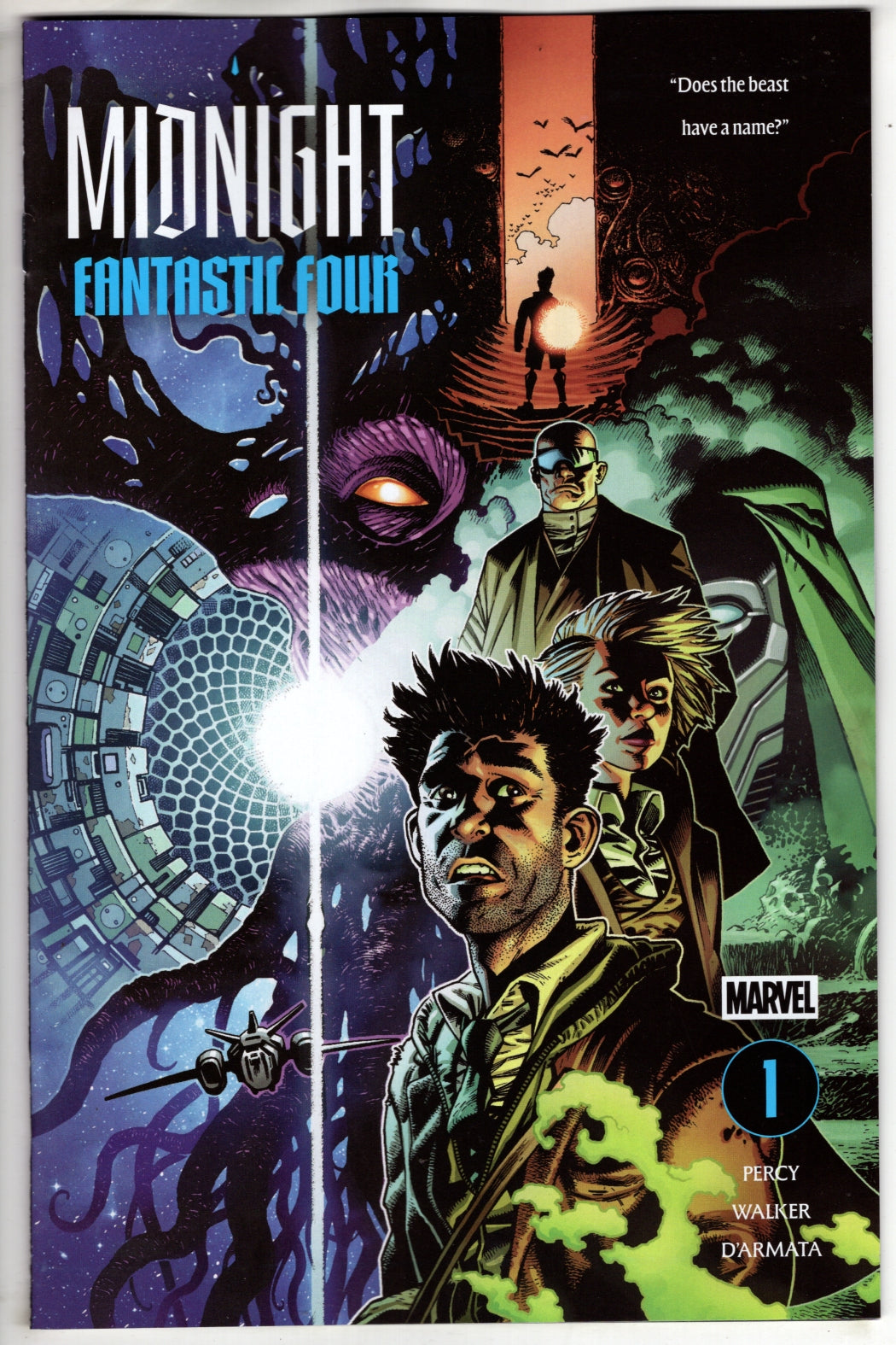 MIDNIGHT FANTASTIC FOUR #1 UNCLOAKED 2ND PRINTING (VF/NM) - Packrat Comics