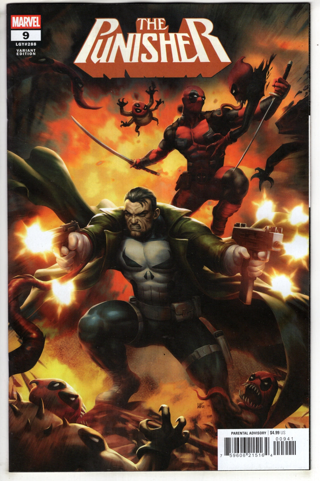 PUNISHER #9 KENDRICK LIM VARIANT [BG] (VF/NM) - Packrat Comics