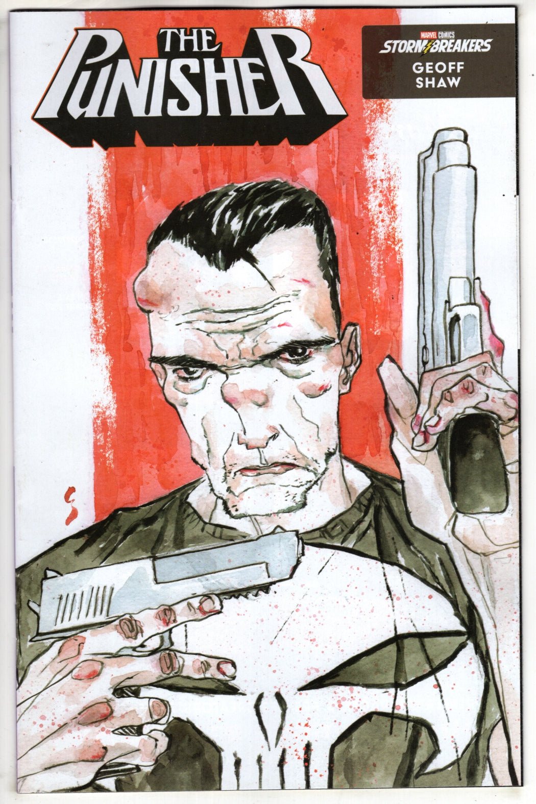 PUNISHER #9 GEOFF SHAW ART STYLE VARIANT [BG] (VF/NM) - Packrat Comics