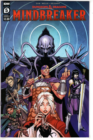Dungeons & Dragons Mindbreaker #5 (Of 5) Cover A Dunbar - Packrat Comics