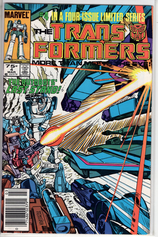 The Transformers #4 CVR A Marvel 1984 VF - Packrat Comics