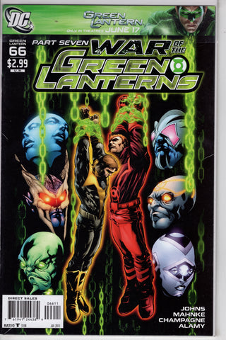 GREEN LANTERN #66 (WAR OF GL) (4th Series) - Packrat Comics