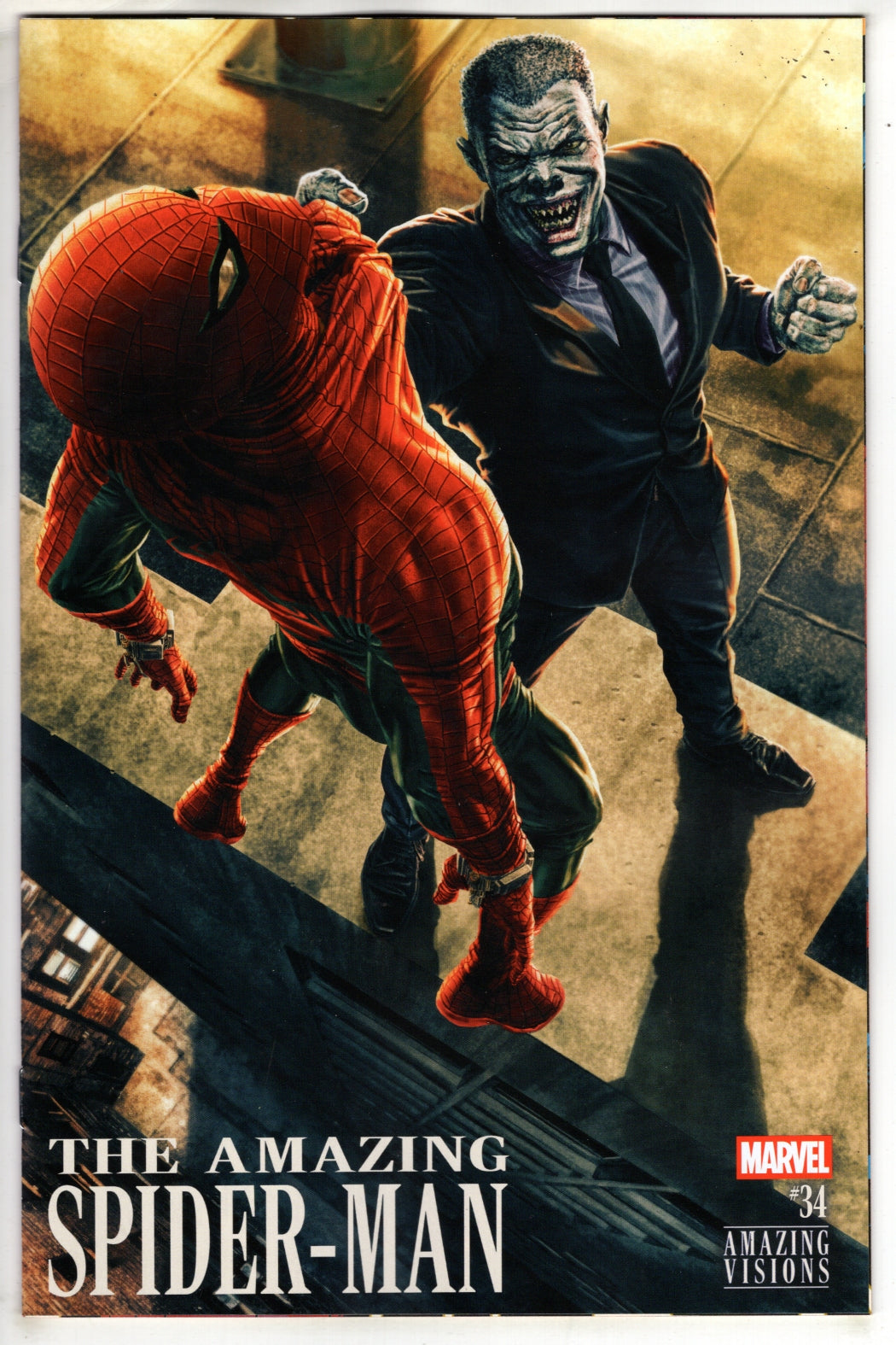 AMAZING SPIDER-MAN #34 LEE BERMEJO AMAZING VISIONS VARIANT (VF/NM)