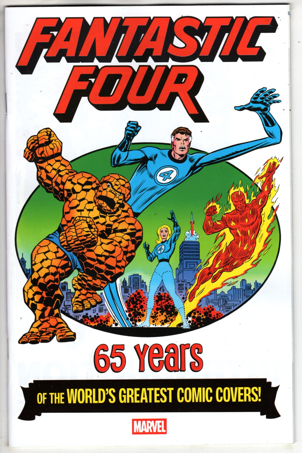 FANTASTIC FOUR: 65 YEARS OF THE WORLD'S GREATEST COMIC COVERS! #1 JOHN ROMITA SR. VARIANT (VF/NM)