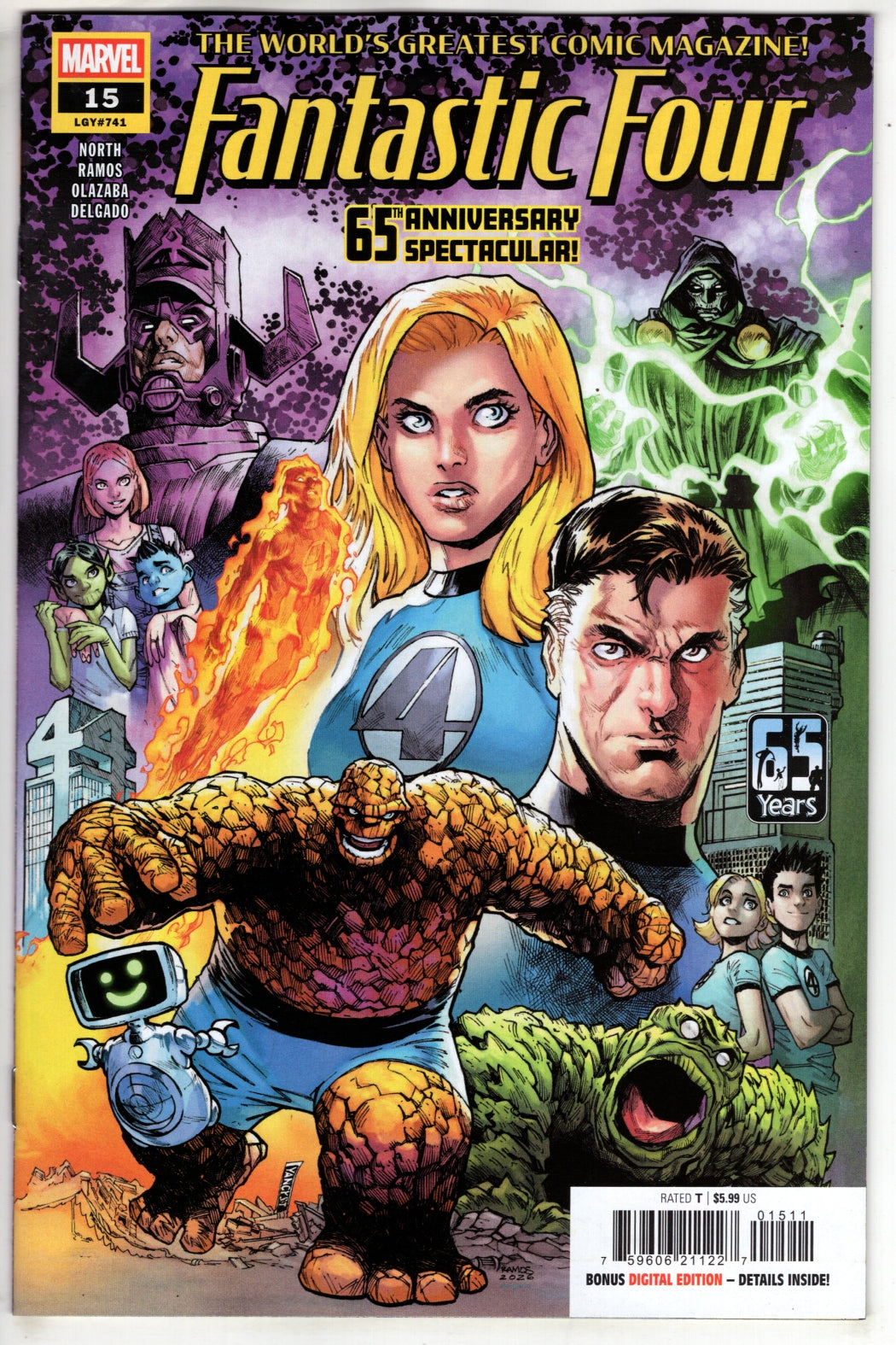FANTASTIC FOUR #15 (VF/NM)