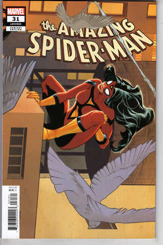 AMAZING SPIDER-MAN #31 CASAGRANDE WOMEN OF MARVEL VAR - Packrat Comics