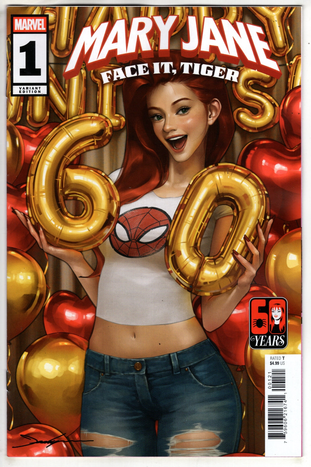 MARY JANE: FACE IT, TIGER #1 JEEHYUNG LEE VARIANT (VF/NM)