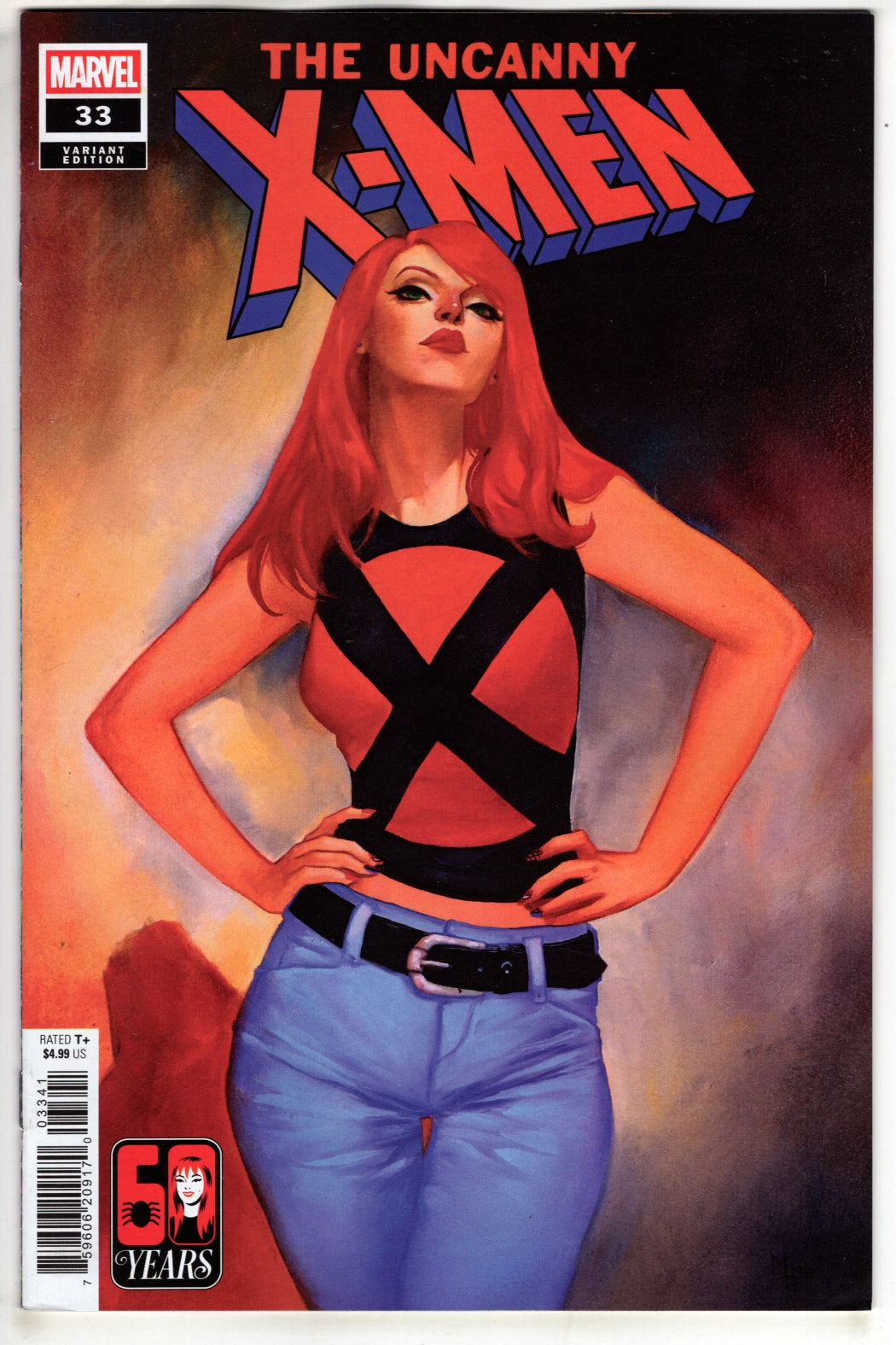 UNCANNY X-MEN #33 MEGHAN HETRICK MARY JANE WATSON VARIANT (VF/NM)