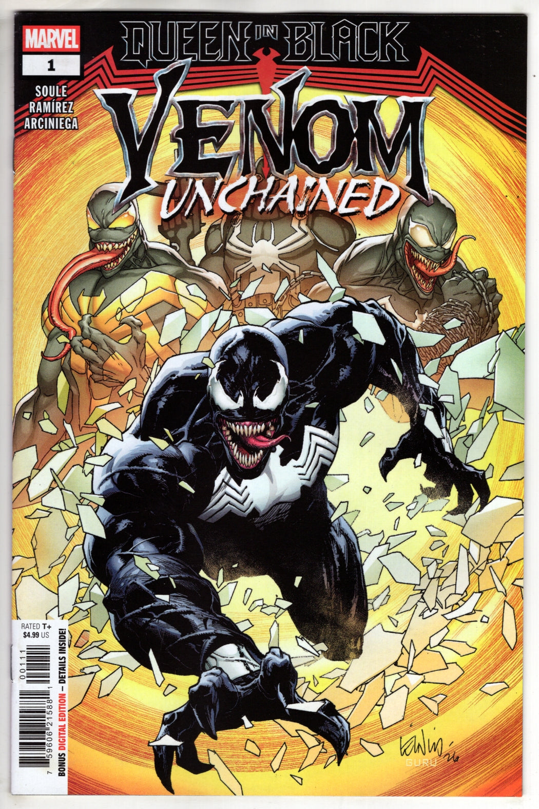 QUEEN IN BLACK: VENOM UNCHAINED #1 [QIB] (VF/NM)