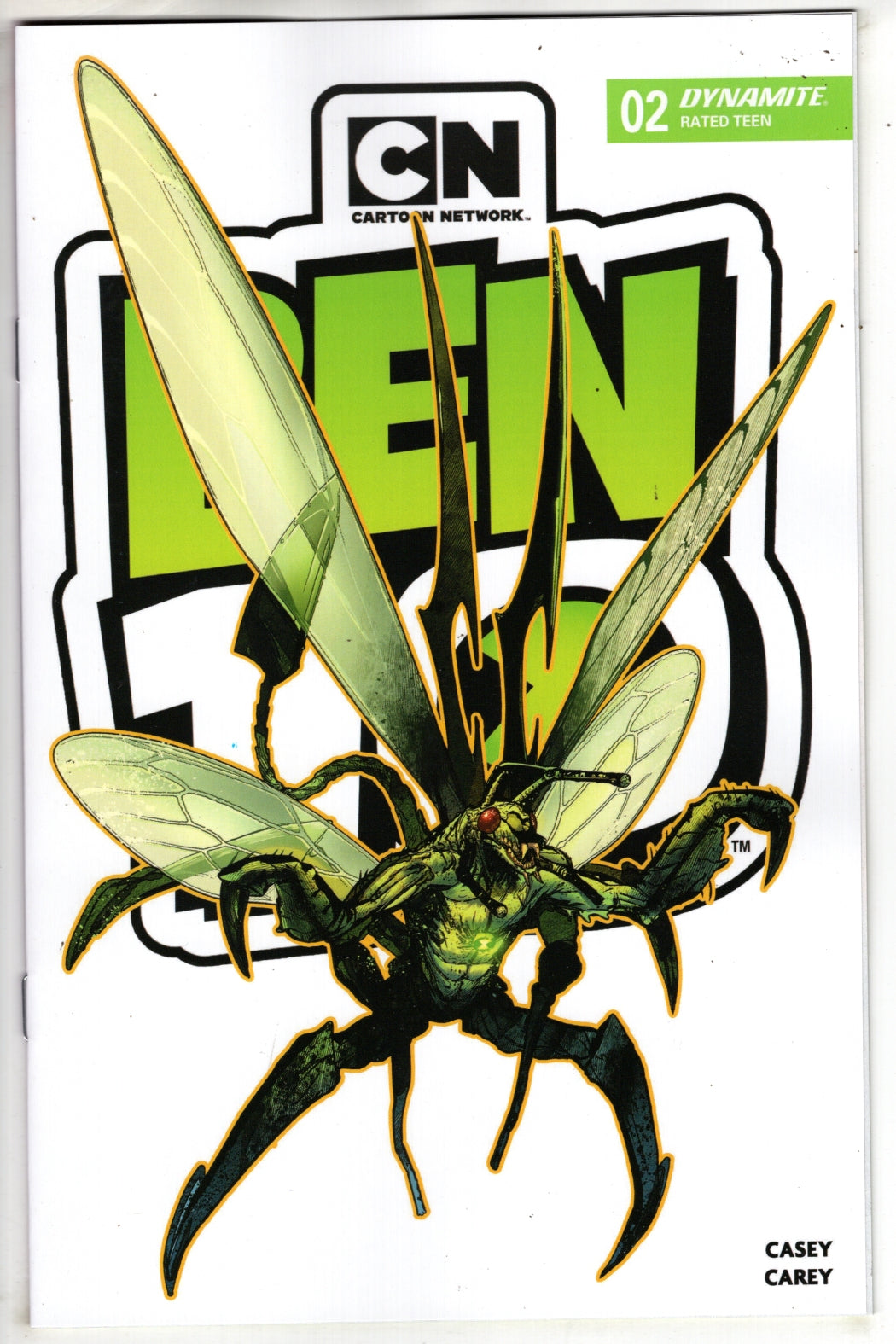 BEN 10 #2 3RD PTG CVR A ROBERT CAREY (VF/NM)