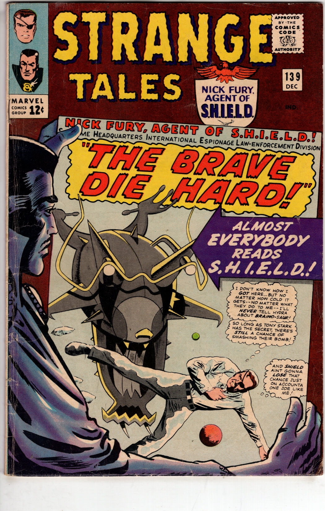 Marvel Comics Strange Tales #139 [G/VG]