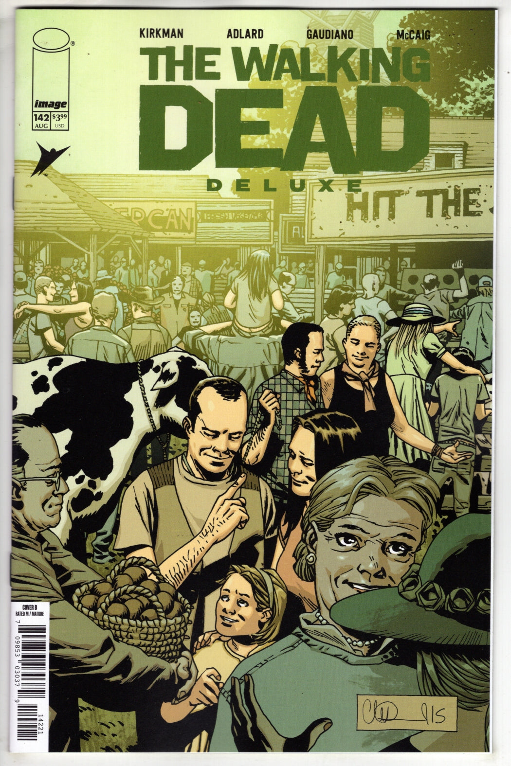 WALKING DEAD DELUXE #143 CVR B  (MR) (VF/NM)