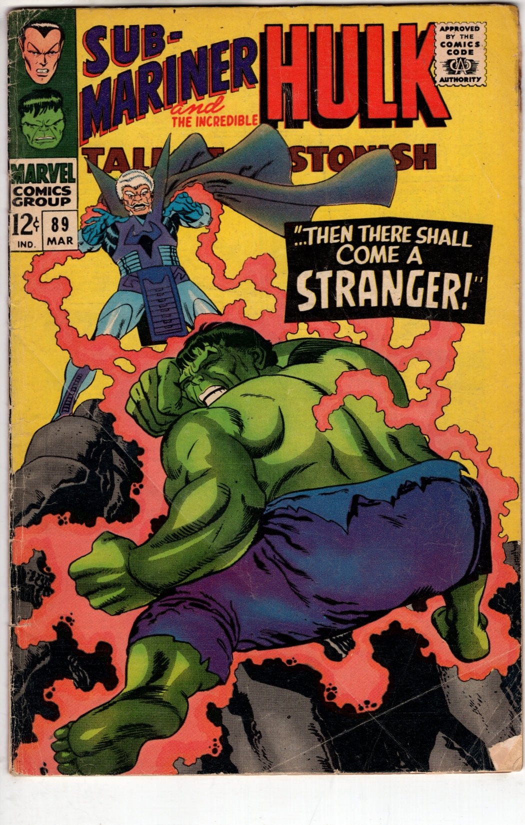 Marvel Comics Tales to Astonish #89 [GD/VG]
