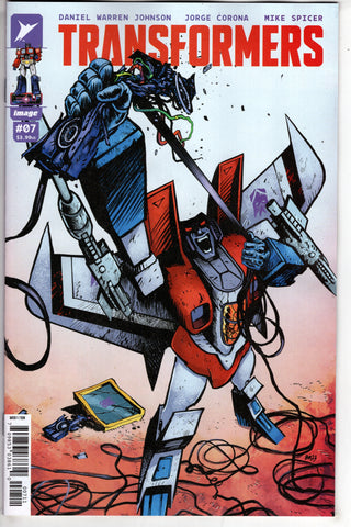 Transformers #7 Cover A Daniel Warren Johnson & Mike Spicer - Packrat Comics