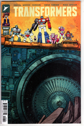 Transformers #7 Cover B Jorge Corona Variant - Packrat Comics