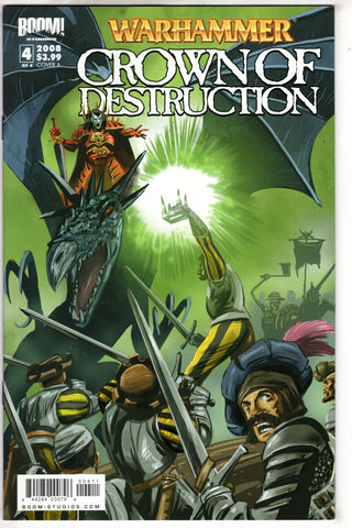 WARHAMMER CROWN OF DESTRUCTION #4 CVR A - Packrat Comics