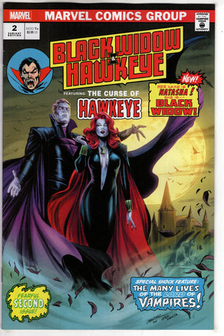BLACK WIDOW AND HAWKEYE #2 CARMEN CARNERO VAMPIRE VARIANT - Packrat Comics