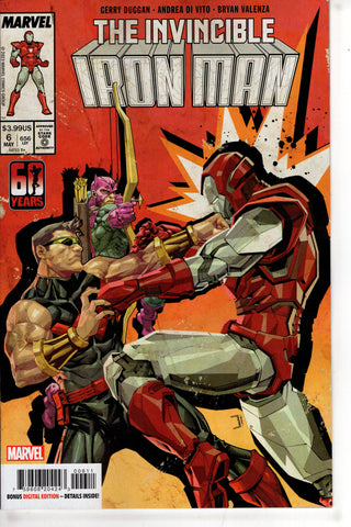 INVINCIBLE IRON MAN #6 - Packrat Comics