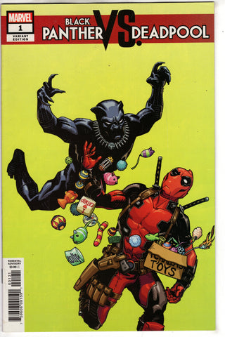 BLACK PANTHER VS DEADPOOL #1 (OF 5) HAMNER VAR - Packrat Comics