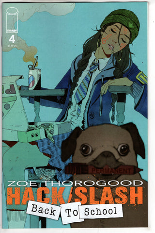 Hack Slash Back To School #4 (Of 4)  Cover A Zoe Thorogood